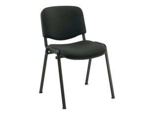 Lot de 4 chaises VISITEUR - noir