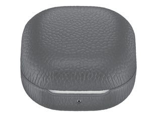 Samsung Leather Cover EF-VR180 - étui en cuir pour Galaxy Buds Live, Buds Pro - gris
