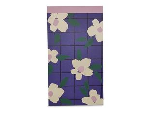 BLUE ART - Carnet tâches à faire - 10 x 18 mm - 70 pages - ligné - décor et fleurs