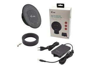i-Tec Built-in Desktop Fast Charger - Chargeur secteur pour smartphone et tablette - 4 USB  - noir