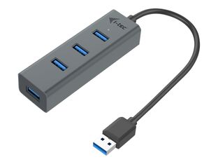 i-Tec USB 3.0 Metal Passive HUB - Hub - 4 ports