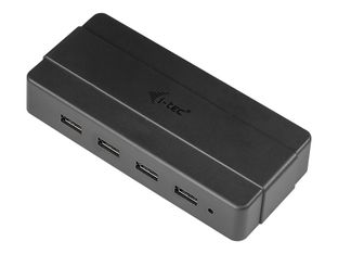 i-Tec USB 3.0 Charging HUB - Hub - 4 x SuperSpeed USB 3.0 - de bureau