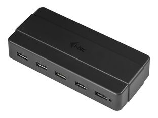 i-Tec USB 3.0 Charging HUB - Hub - 7 x SuperSpeed USB 3.0 - de bureau