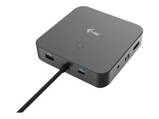 i-Tec - Station d'accueil - USB-C / Thunderbolt 3/USB4 - HDMI, 2 x DP - GigE