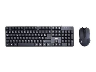 WE - ensemble clavier et souris filaire - noir