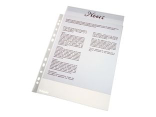 Esselte - 50 Pochette perforée - A4 - Grainée - Transparent