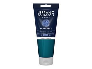 Lefranc Bourgeois - Peinture acrylique - bleu turquoise - 200 ml