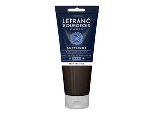 Lefranc Bourgeois - Peinture acrylique - marron Van Dyke - 200 ml