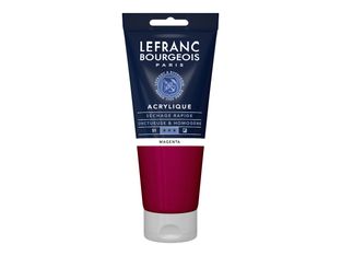 Lefranc Bourgeois - Peinture acrylique - magenta - 200 ml