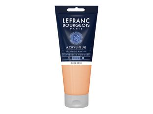 Lefranc Bourgeois - Peinture acrylique - ocre rose - 200 ml