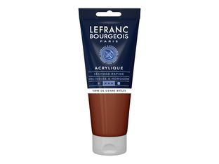 Lefranc Bourgeois - Peinture acrylique - Sienne brulée - 200 ml