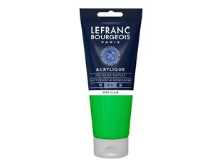 Lefranc Bourgeois - Peinture acrylique - vert clair - 200 ml