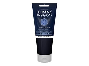 Lefranc Bourgeois - Peinture acrylique - teinte bleu de prusse - 200 ml