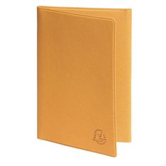 Etui Denim pour carte grise - 8,5 x 13,2 cm - Moutarde - Exacompta