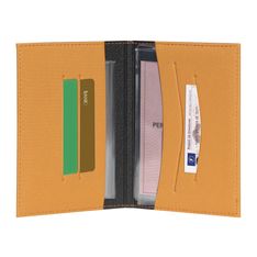 Pochette mixte voiture Denim - 10 x 14 cm - Moutarde - Exacompta