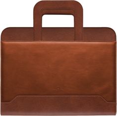 Ontario - conférencier a4 zippé - camel - poignée