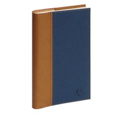 Agenda de poche spiralé Denim Espace 17S - 1 semaine sur 2 pages - 9 x 17,5 cm - bleu - Exacompta