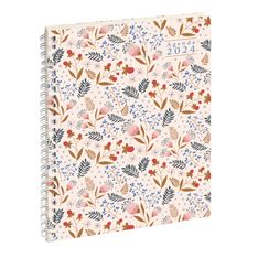 Agenda à spirale Mini Labo - 1 semaine sur 2 pages - 15 x 21 cm - beige - Exacompta