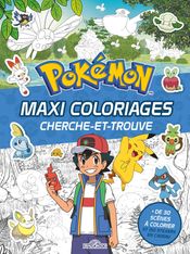 Pokemon Maxi Coloriages Cherche et Trouve