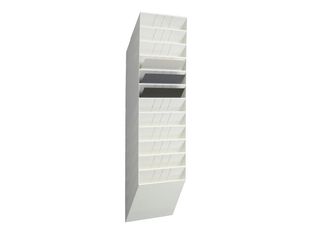 Durable Flexiboxx - Trieur mural porte-document - 12 cases A4 horizontal - blanc