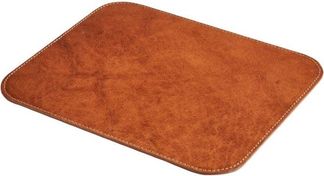 Maverick Rough Gear - Tapis de souris - leather - 15x22 cm - ultra fin 3 mm - cognac