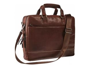 Maverick Rough Gear - Sacoche pour ordinateur portable - grand - cuir - 15.6" - brun