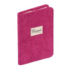 Agenda Colette avec répertoire - 1 semaine sur 2 pages - 10 x 15 cm - framboise - Quo Vadis