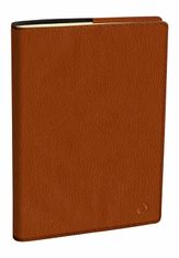 Agenda Marlow Ministre Prestige avec répertoire - 1 semaine sur 2 pages - 16 x 24 cm - camel - Quo Vadis