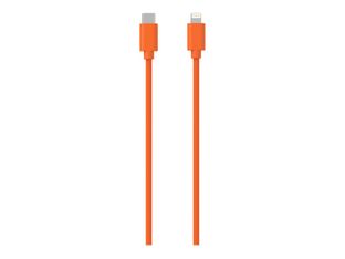 JAYM POP Collection - Câcle USB-C vers Lightning - 1.5 m - orange