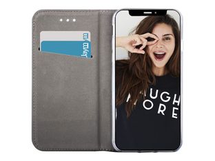 JAYM - Étui foliot pour Galaxy Xcover 5 - noir