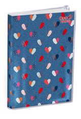 Quo Vadis - Agenda My Quo Vadis - Agenda Affaires avec poche zip - 1 semaine sur 2 pages - 10 x 15 cm - coeur