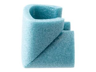 Antalis - Profilé en mousse en forme de U - protège-coin - 1,6 x 3 x 10 cm - polyéthylène recyclé - bleu