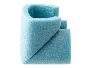 Antalis - Profilé en mousse en forme de U - protège-coin - 3,5 x 4,3 x 10 cm - polyéthylène recyclé - bleu