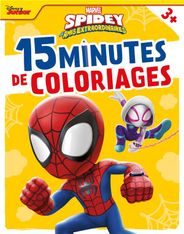 Spidey et ses amis extraordinaires - 15 minutes de coloriages - livre à colorier
