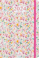 Agenda Anahita - 1 semaine sur 2 pages - 17 x 24,5 cm - feuilles - Oberthur