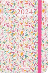 Agenda Anahita - 1 semaine sur 2 pages - 10 x 15 cm - feuilles - Oberthur