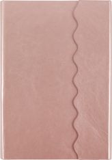 Agenda à spirale New York - 1 semaine sur 2 pages - 17 x 24,5 cm - or rose - Oberthur