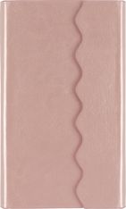 Agenda de poche spiralé New York - 1 semaine sur 2 pages - 9,5 x 17 cm - or rose - Oberthur