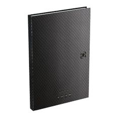 Agenda Ophio - 1 semaine sur 2 pages - 10 x 15 cm - noir - Oxford