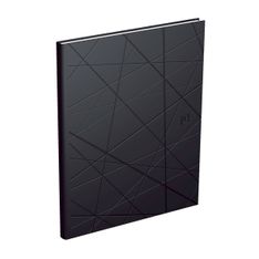 Agenda Textura - 1 semaine sur 2 pages - 21 x 27 cm - noir - Oxford