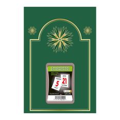Lecas Neutre - Plaque avec bloc éphéméride humoristique - 17 x 25 cm - vert