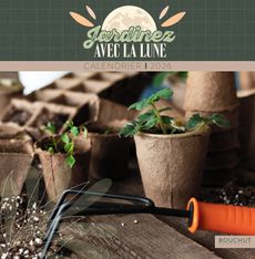 Calendrier illustré BOUCHUT 30 x 30 cm JARDINEZ Pefc 70 %