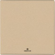 Agenda à spirale Vegas - 1 semaine sur 2 pages - 16 x 16 cm - or - Oberthur