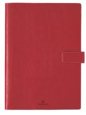 Agenda Milano - 1 semaine sur 2 pages - 22 x 30 cm - rouge - Oberthur