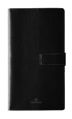 Agenda de poche Milano - 1 semaine sur 2 pages - 9,5 x 17 cm - noir - Oberthur