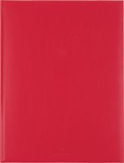 Agenda London - 1 semaine sur 2 pages - 22 x 28 cm - rouge - Oberthur