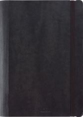 Agenda à spirale Medicis - 1 semaine sur 2 pages - 22 x 30 cm - noir - Oberthur