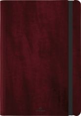 Agenda à spirale Medicis - 1 semaine sur 2 pages - 22 x 28 cm - bordeaux - Oberthur