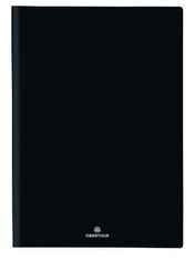 Agenda à spirale Malmo - 1 semaine sur 2 pages - 22 x 30 cm - noir - Oberthur