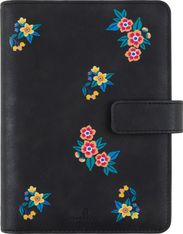 Organiseur Mexico - 14 x 18,5 cm - noir - Oberthur